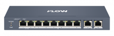 i-Flow F-SW-EM410HPOE-VM Сетевой POE коммутатор для видеонаблюдения